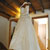 bridal gown and detail
